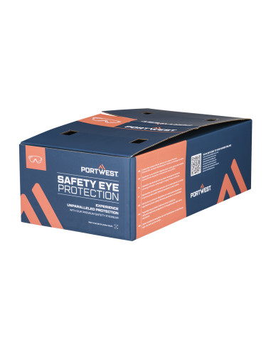 Okulary ochronne Portwest PM32 z panoramiczną szybką | ToSafe
