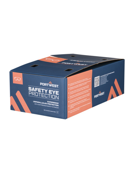 Okulary ochronne Portwest PM32 z panoramiczną szybką | ToSafe