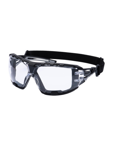 Okulary ochronne Portwest Wraparound Plus PR02 Przeźroczysty
