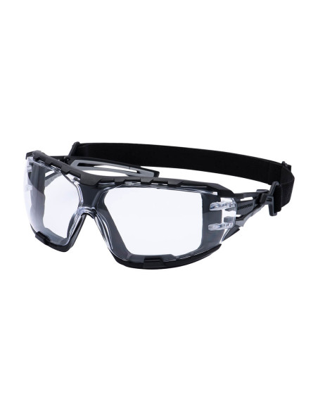 Okulary ochronne Portwest Wraparound Plus PR02 Przeźroczysty