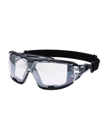 Okulary ochronne Portwest Wraparound Plus PR02 Lustrzany