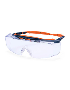 Okulary BHP na okulary korekcyjne Przeźroczysty