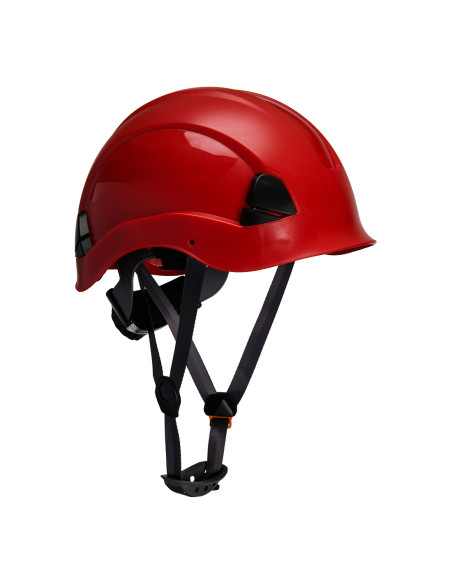 Kask do pracy na wysokości Czerwony