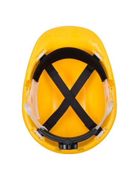 Hełm ochronny Portwest Expertbase z regulacją pokrętłem – przemysłowy kask BHP PS57 | ToSafe