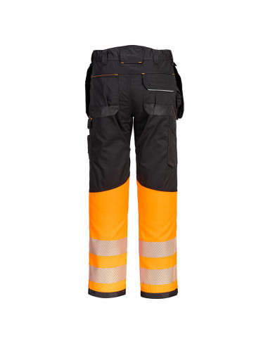 Spodnie ostrzegawcze Portwest PW307 PW3 – spodnie HI-VIS klasa 1 z kieszeniami kaburowymi | ToSafe