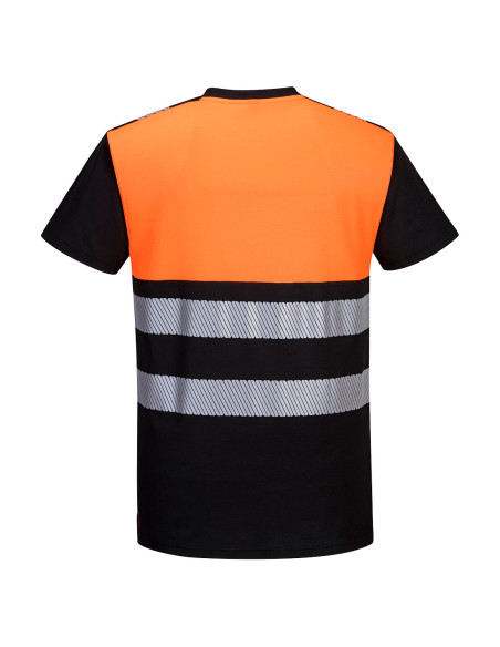 T-shirt ostrzegawczy Portwest PW311 PW3 – koszulka HI-VIS Cotton Comfort klasa 1 | ToSafe