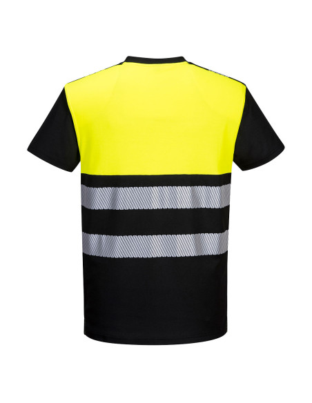 T-shirt ostrzegawczy Portwest PW311 PW3 – koszulka HI-VIS Cotton Comfort klasa 1 | ToSafe