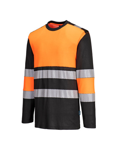 Koszulka ostrzegawcza Portwest PW312 PW3 – koszulka HI-VIS z długim rękawem | ToSafe