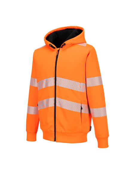 Bluza ostrzegawcza Portwest PW321 PW3 – ocieplana bluza HI-VIS z zamkiem | ToSafe