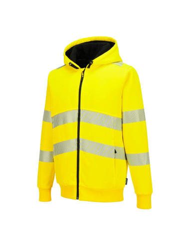 Bluza ostrzegawcza Portwest PW321 PW3 – ocieplana bluza HI-VIS z zamkiem | ToSafe