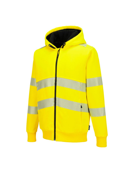Bluza ostrzegawcza Portwest PW321 PW3 – ocieplana bluza HI-VIS z zamkiem | ToSafe