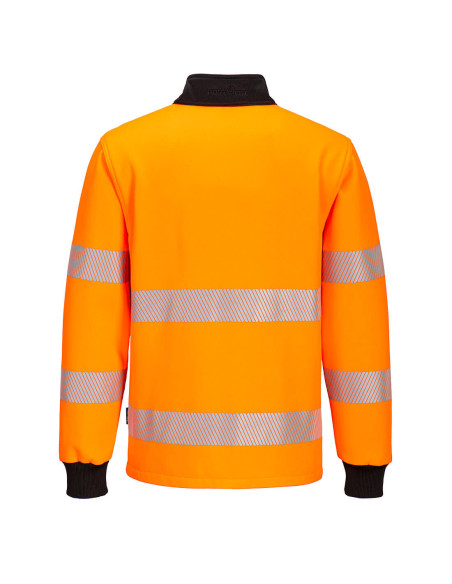 Bluza ostrzegawcza Portwest PW326 PW3 – bluza HI-VIS z zamkiem 1/4 | ToSafe