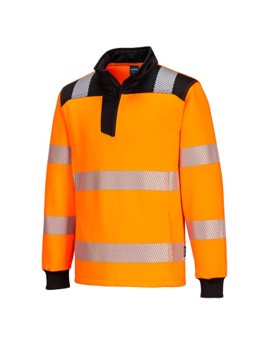 Bluza ostrzegawcza Portwest PW326 PW3 – bluza HI-VIS z zamkiem 1/4 | ToSafe