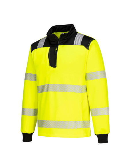 Bluza ostrzegawcza Portwest PW326 PW3 – bluza HI-VIS z zamkiem 1/4 | ToSafe