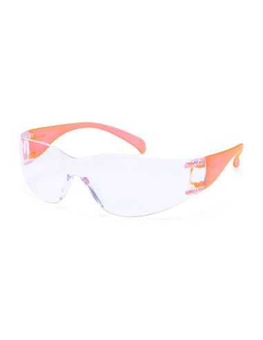 Okulary ochronne Portwest PW32 Przeźroczysty/Pomarańczowy