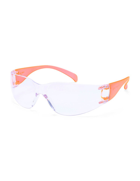 Okulary ochronne Portwest PW32 Przeźroczysty/Pomarańczowy