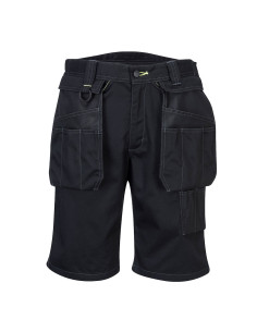Krótkie spodnie robocze Portwest PW3 Holster Czarny