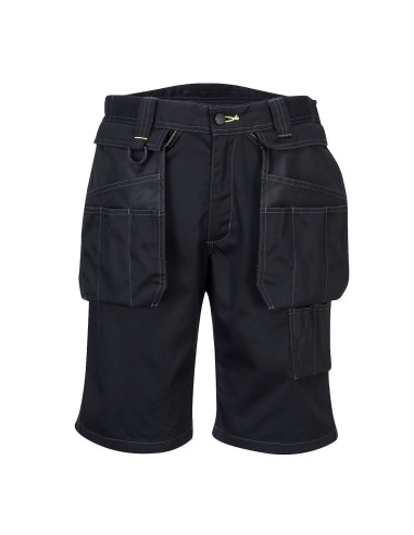 Krótkie spodnie robocze Portwest PW3 Holster Czarny