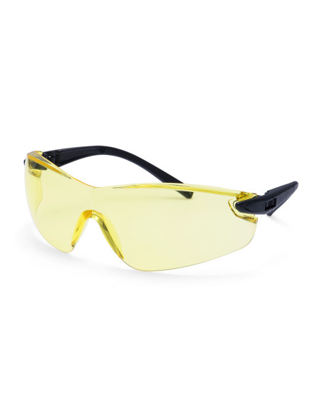 Profilowane okulary ochronne Portwest BHP Bursztynowy