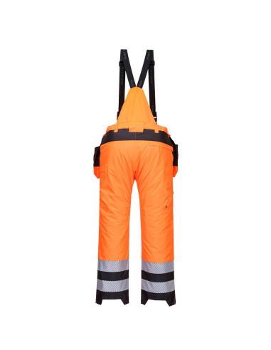Ogrodniczki zimowe ostrzegawcze Portwest PW3 ocieplane hi-vis PW351 | ToSafe