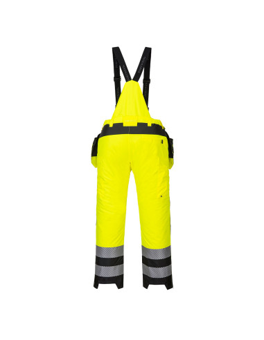 Ogrodniczki zimowe ostrzegawcze Portwest PW3 ocieplane hi-vis PW351 | ToSafe