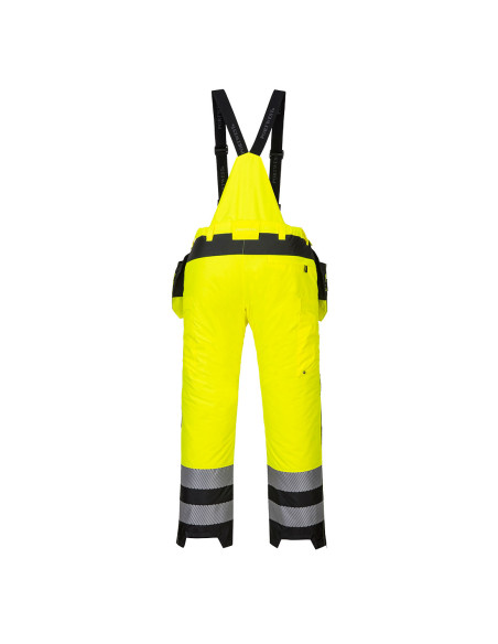 Ogrodniczki zimowe ostrzegawcze Portwest PW3 ocieplane hi-vis PW351 | ToSafe