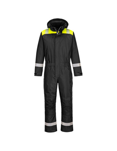 Kombinezon roboczy zimowy Portwest PW3 Czarny/Żółty