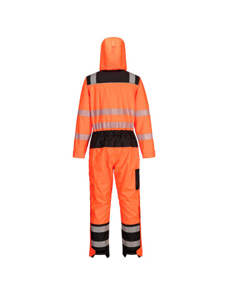 Kombinezon przeciwdeszczowy ostrzegawczy Portwest PW3 300D Oxford Hi-Vis PW355 | ToSafe
