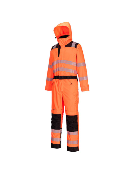 Kombinezon przeciwdeszczowy ostrzegawczy Portwest PW3 300D Oxford Hi-Vis PW355 | ToSafe