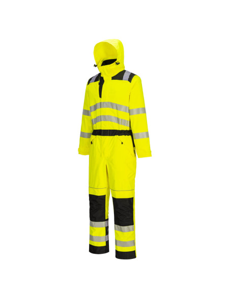 Kombinezon przeciwdeszczowy ostrzegawczy Portwest PW3 300D Oxford Hi-Vis PW355 | ToSafe