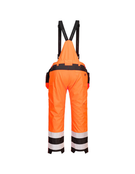 Ogrodniczki ostrzegawcze Portwest PW3 Hi-Vis Rain 300D Oxford wodoodporne PW356 | ToSafe