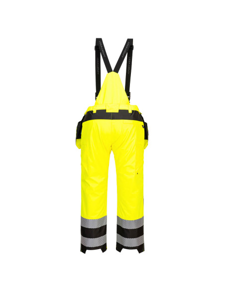 Ogrodniczki ostrzegawcze Portwest PW3 Hi-Vis Rain 300D Oxford wodoodporne PW356 | ToSafe