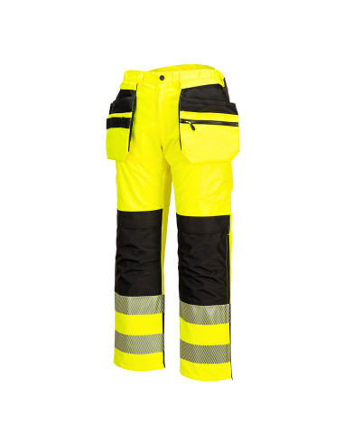 Ogrodniczki ostrzegawcze Portwest PW3 Hi-Vis Rain 300D Oxford wodoodporne PW356 | ToSafe