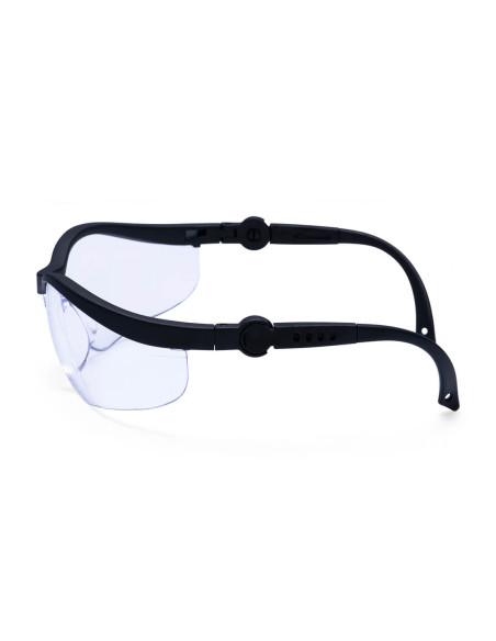 Okulary ochronne Portwest Safeguard z regulacją i panoramiczną szybą PW35 | ToSafe