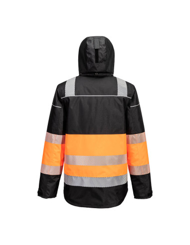 Ocieplana kurtka ostrzegawcza Portwest PW3 klasa 1 zimowa hi-vis PW364 | ToSafe