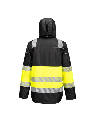 Ocieplana kurtka ostrzegawcza Portwest PW3 klasa 1 zimowa hi-vis PW364 | ToSafe