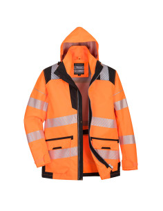 Kurtka ostrzegawcza Portwest PW3 5 w 1 hi-vis Pomarańczowy/Czarny