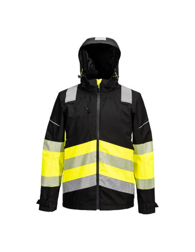 Kurtka ostrzegawcza Portwest PW3 Extreme hi-vis Żółty/Czarny