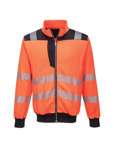 Bluza ostrzegawcza Portwest PW3 hi-vis Pomarańczowy/Czarny