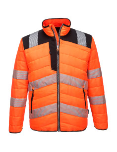 Kurtka ostrzegawcza Portwest PW3 Baffle hi-vis Pomarańczowy/Czarny