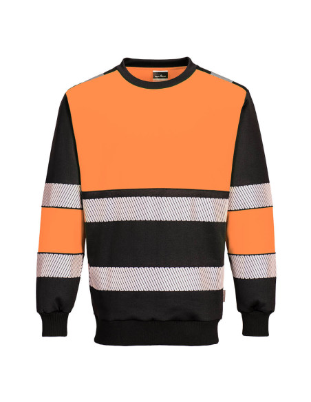 Bluza ostrzegawcza Portwest PW3 hi-vis Pomarańczowy/Czarny