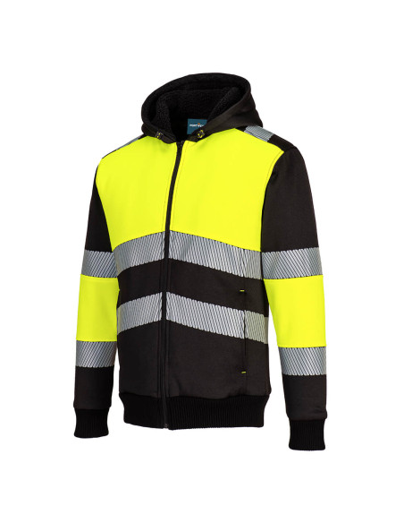 Ocieplana bluza ostrzegawcza Portwest PW3 klasa 1 HiVisTex Pro PW377 | ToSafe