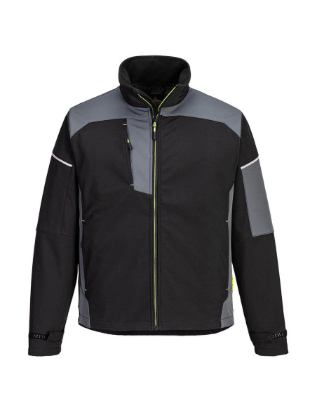 Kurtka softshell Portwest PW3 odzież robocza Czarny/Szary