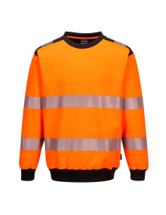 Bluza ostrzegawcza Portwest PW3 hi-vis Pomarańczowy/Czarny