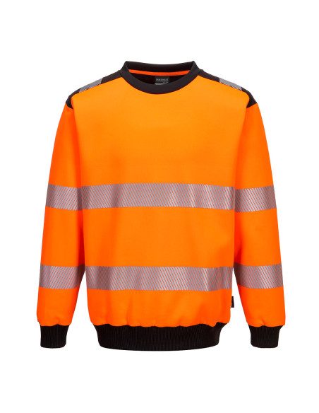 Bluza ostrzegawcza Portwest PW3 hi-vis Pomarańczowy/Czarny
