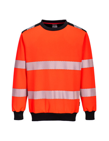 Bluza ostrzegawcza Portwest PW3 hi-vis Czerwony/Czarny