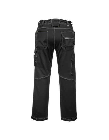 Damskie spodnie robocze Portwest PW3 Stretch elastyczne PW380 | ToSafe
