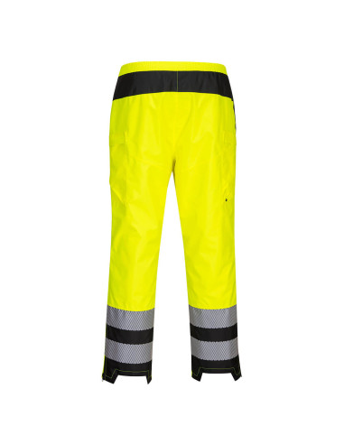 Damskie spodnie przeciwdeszczowe ostrzegawcze Portwest PW3 300D Oxford PW386 | ToSafe