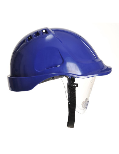 Hełm ochronny Portwest Endurance z wizjerką i regulacją pokrętłem PW55 | ToSafe