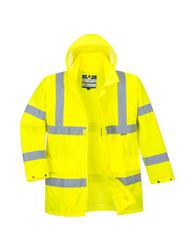 Lekka kurtka ostrzegawcza przeciwdeszczowa Portwest Lite Traffic S160 | ToSafe